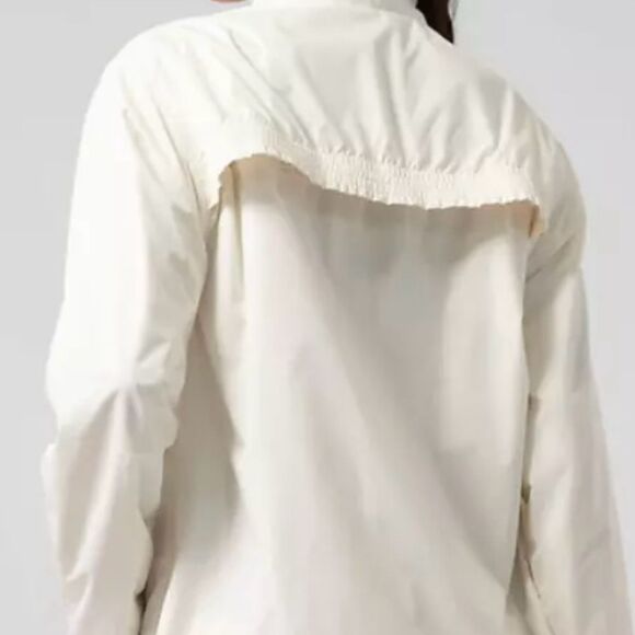 Athleta Sightseer Lace Cream Jacket size L - Picture 3 of 14